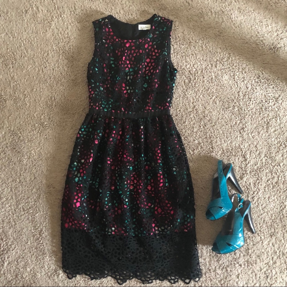 Anthropologie Wolven Floral Dress NWOT